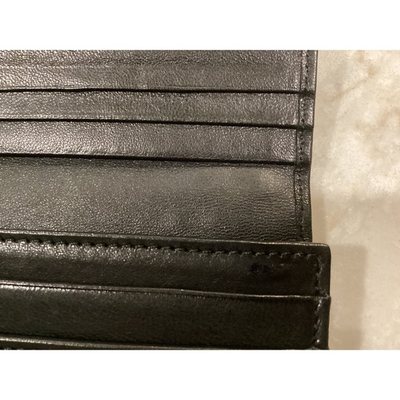 Jimmy Choo NINO Black Leather‎ Star Studded Wallet Clutch - Picture 7 of 16